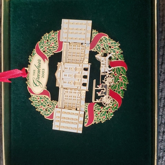 Holiday The Greenbrier Ornament Poshmark